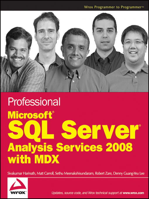 Title details for Professional Microsoft SQL Server Analysis Services 2008 with MDX by Sivakumar Harinath - Available